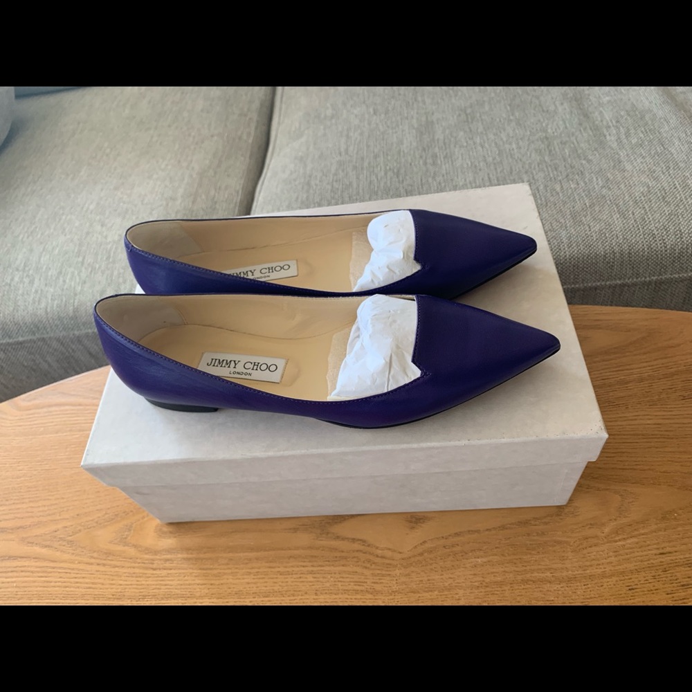 LIKE NEW! Jimmy Choo Attila Ballet Flats